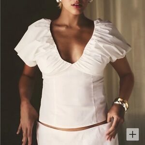 J. Crew Cotton Poplin Top NWT